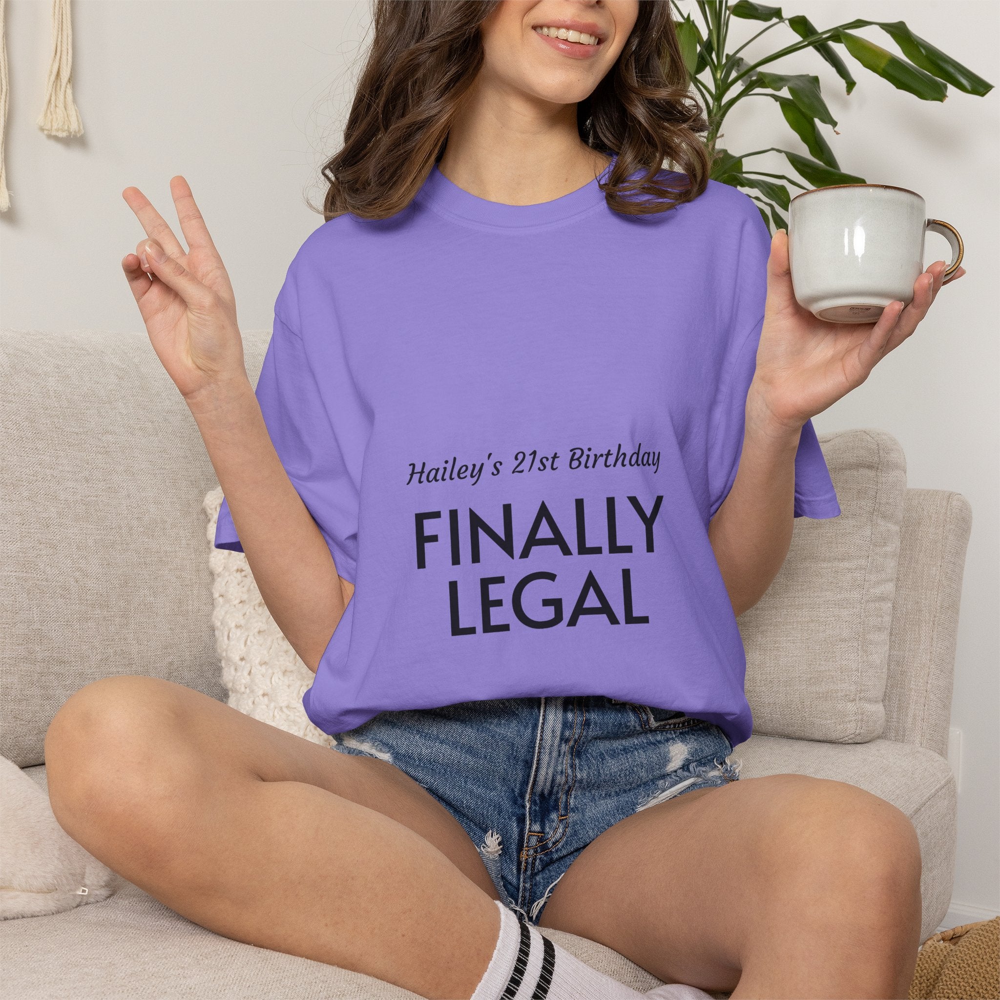 Finally Legal 21st Birthday T-Shirt