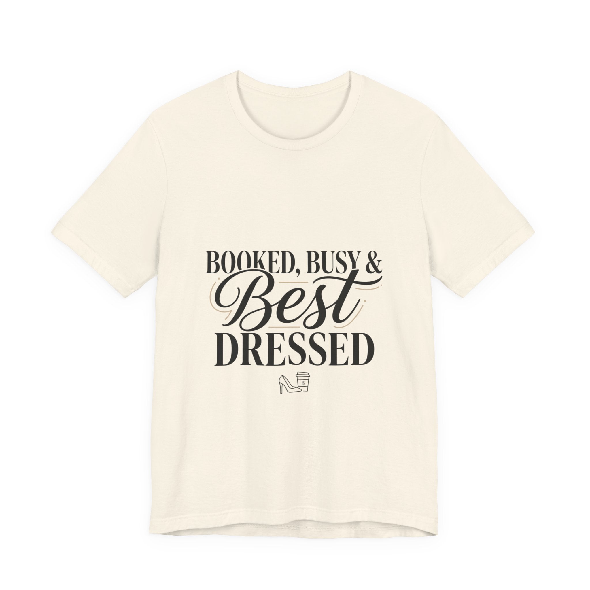 Booked, Busy & Best Dressed Tee | editorial tee, Parisian chic