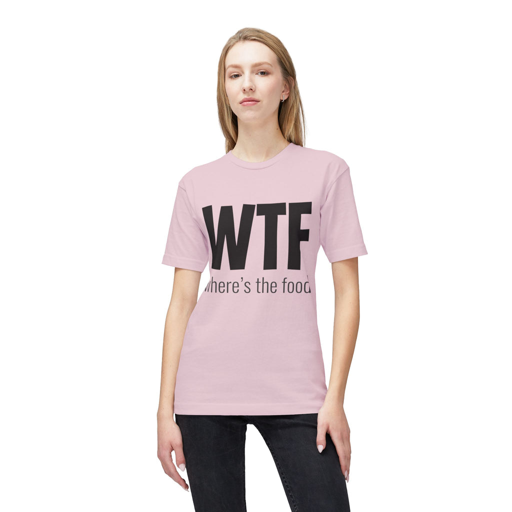 WTF "Where's the Food" Graphic T-Shirt — Funny Foodie Tee