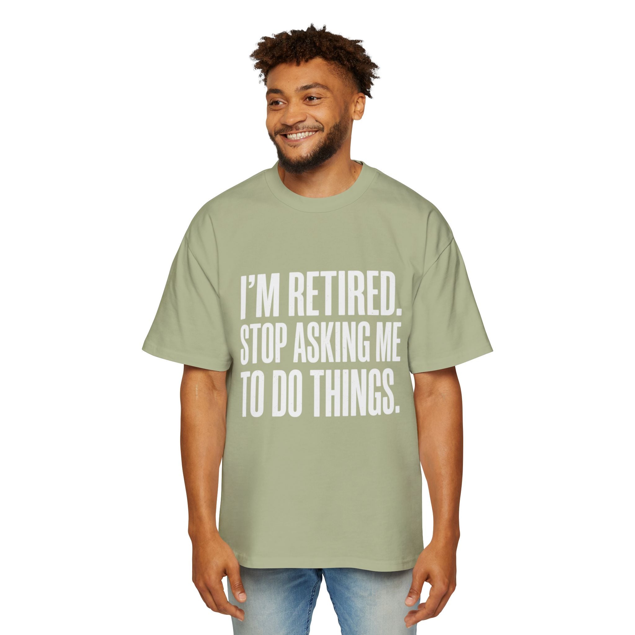 Retired Oversized Cotton T-Shirt