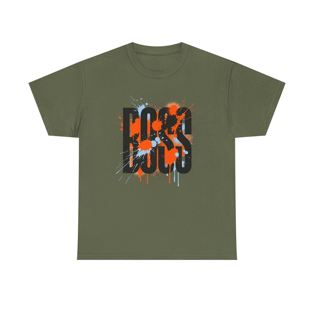 BOSS Graffiti Tee – Street Art Graphic T-Shirt