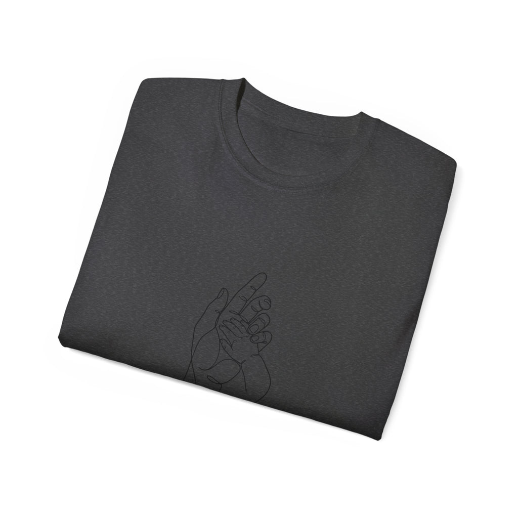Matching Hands Relaxed Unisex Cotton T‑Shirt