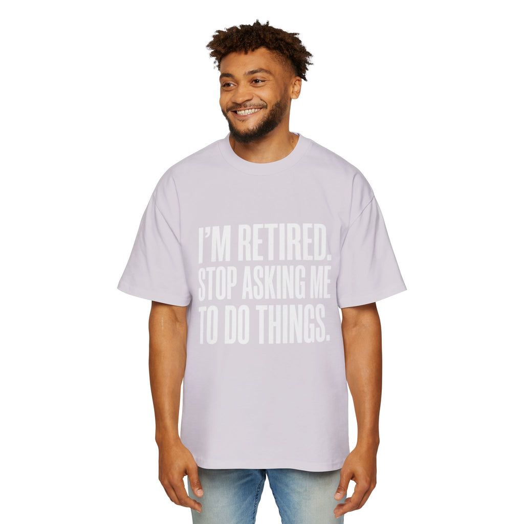 Retired Oversized Cotton T-Shirt