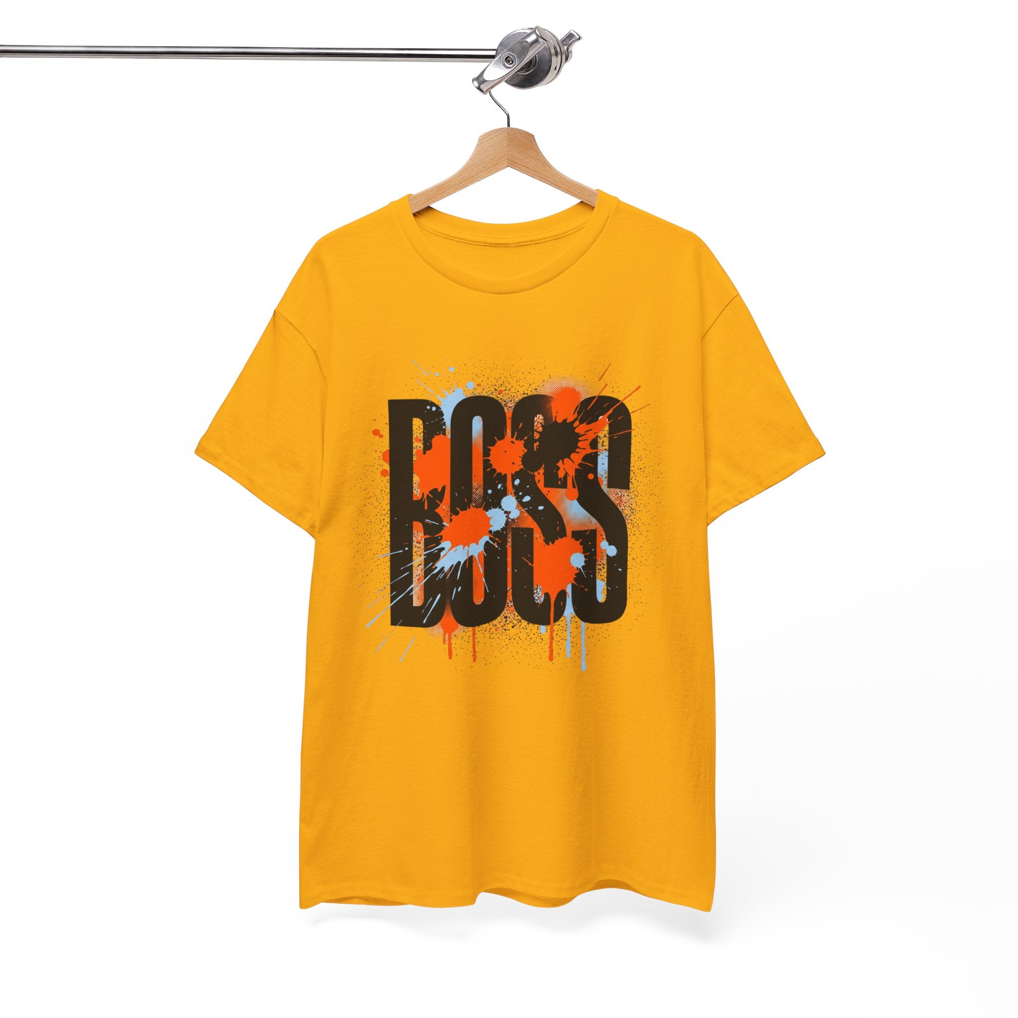BOSS Graffiti Tee – Street Art Graphic T-Shirt