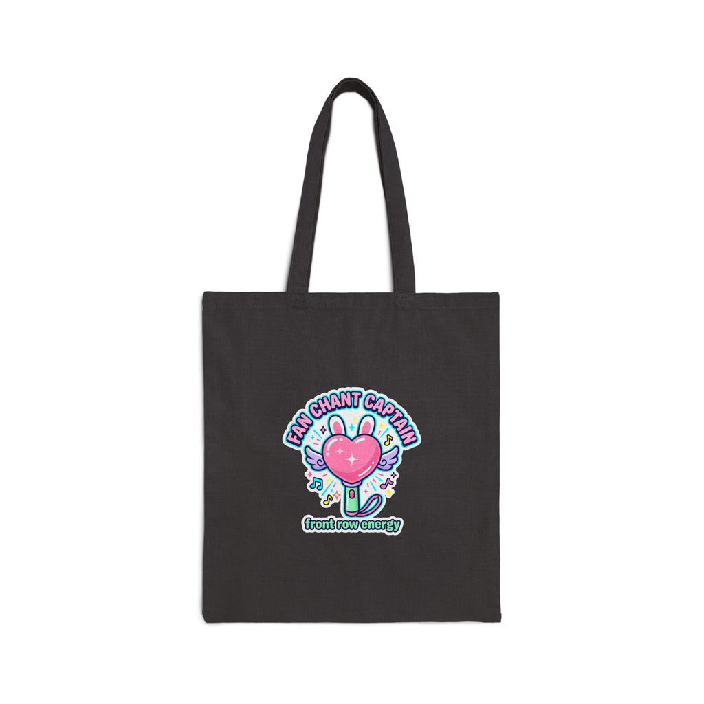 Fan Chant Captain Tote | K-pop stan, selca energy, bias wrecker