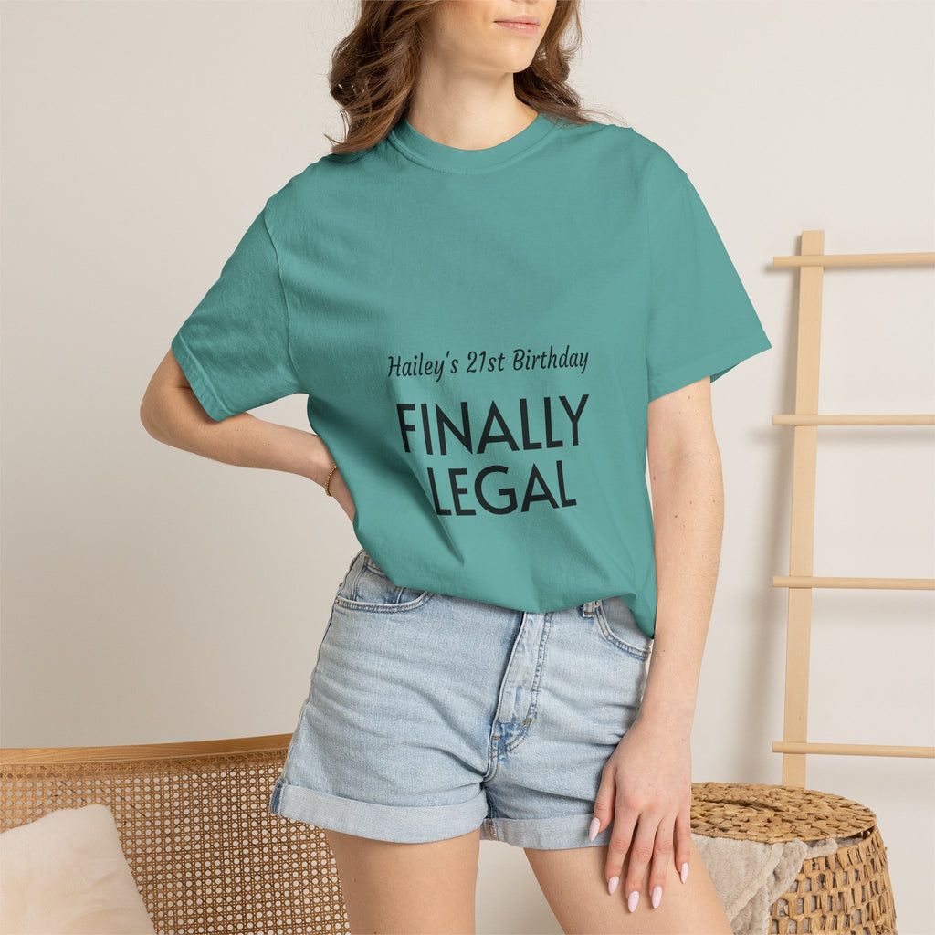 Finally Legal 21st Birthday T-Shirt