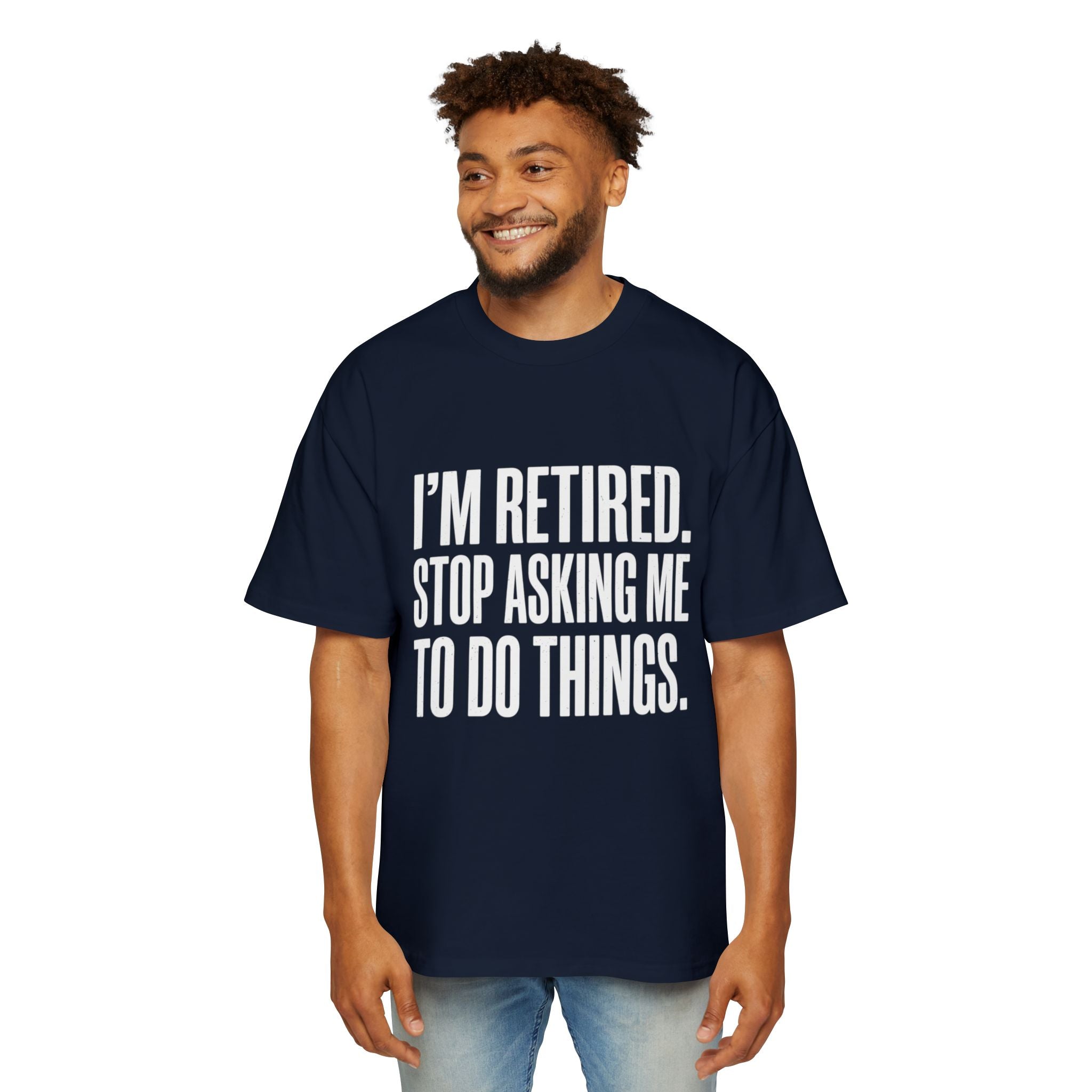 Retired Oversized Cotton T-Shirt