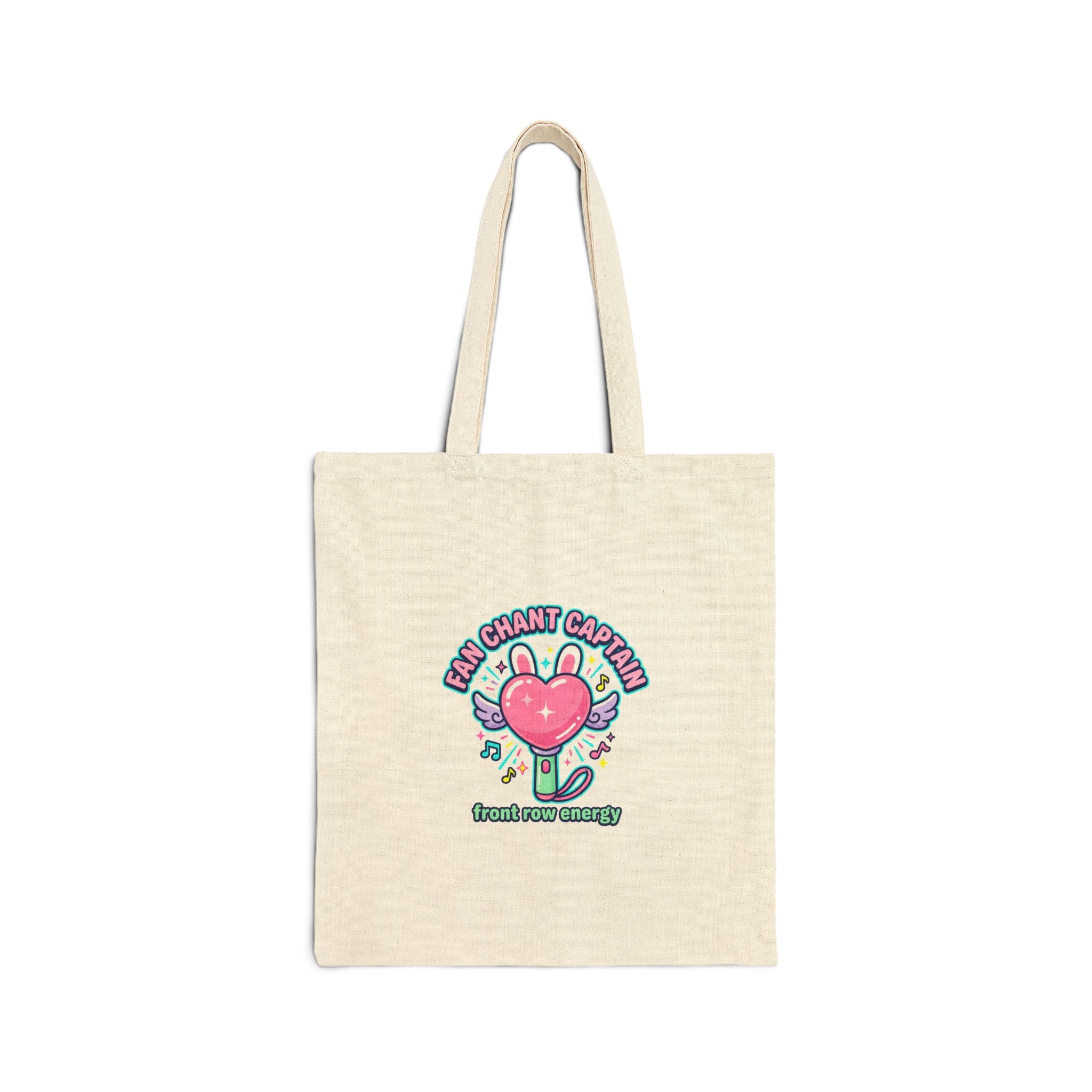 Fan Chant Captain Tote | K-pop stan, selca energy, bias wrecker