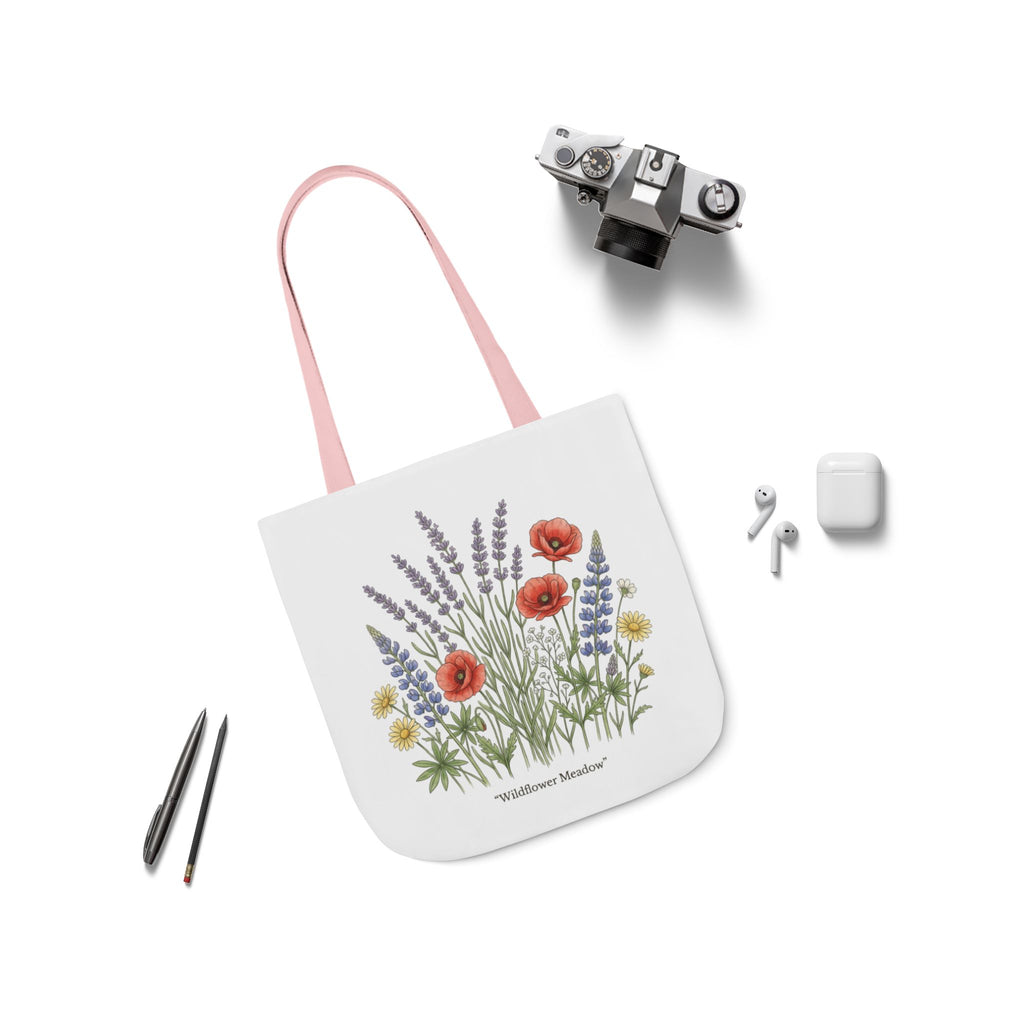 Wildflower Meadow Canvas Tote Bag