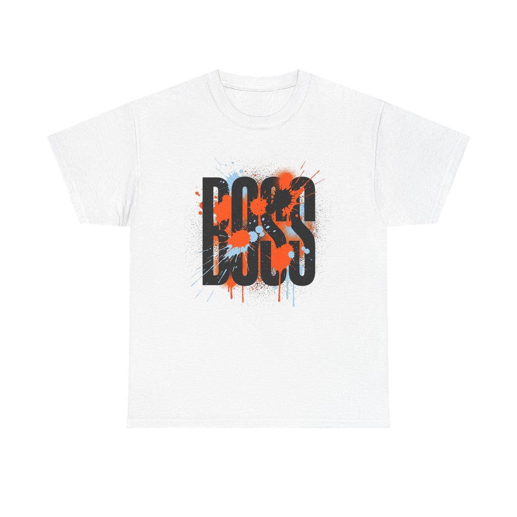 BOSS Graffiti Tee – Street Art Graphic T-Shirt