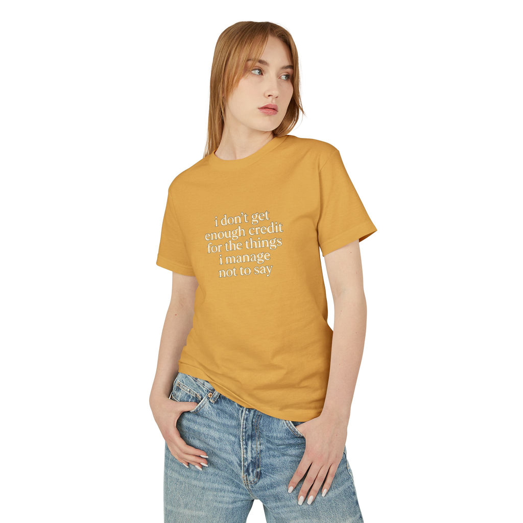 Garment-Dyed Heavyweight Cotton Graphic T‑Shirt