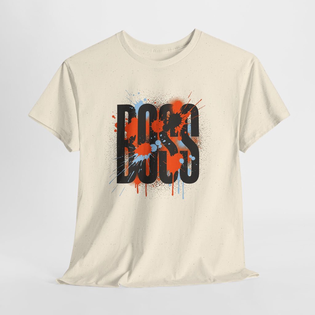 BOSS Graffiti Tee – Street Art Graphic T-Shirt