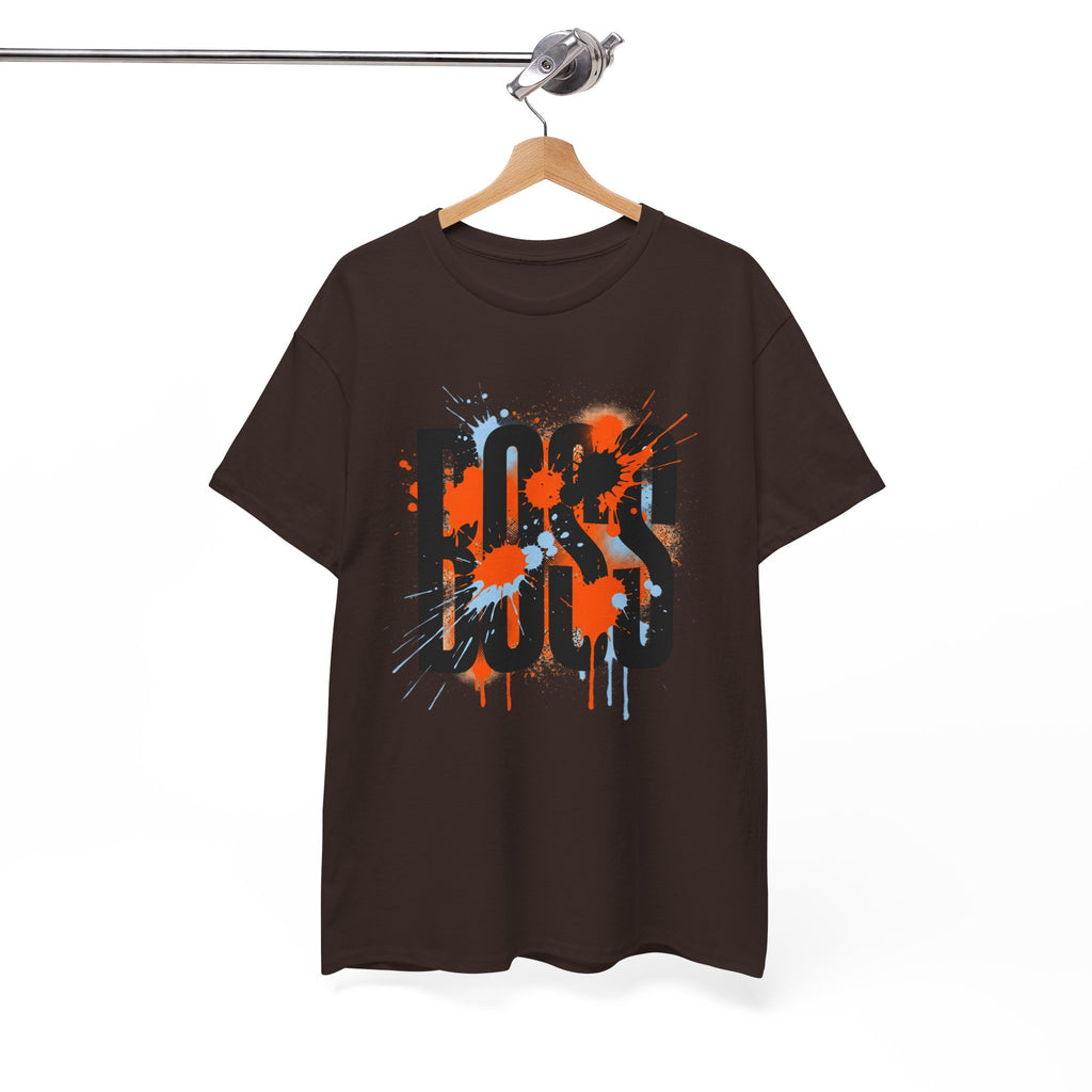 BOSS Graffiti Tee – Street Art Graphic T-Shirt