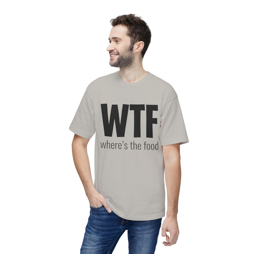 WTF "Where's the Food" Graphic T-Shirt — Funny Foodie Tee