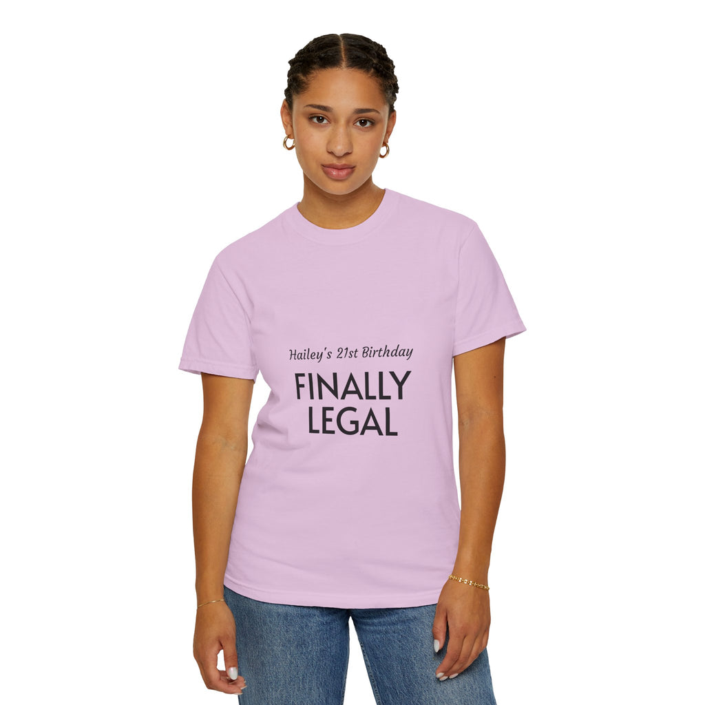 Finally Legal 21st Birthday T-Shirt