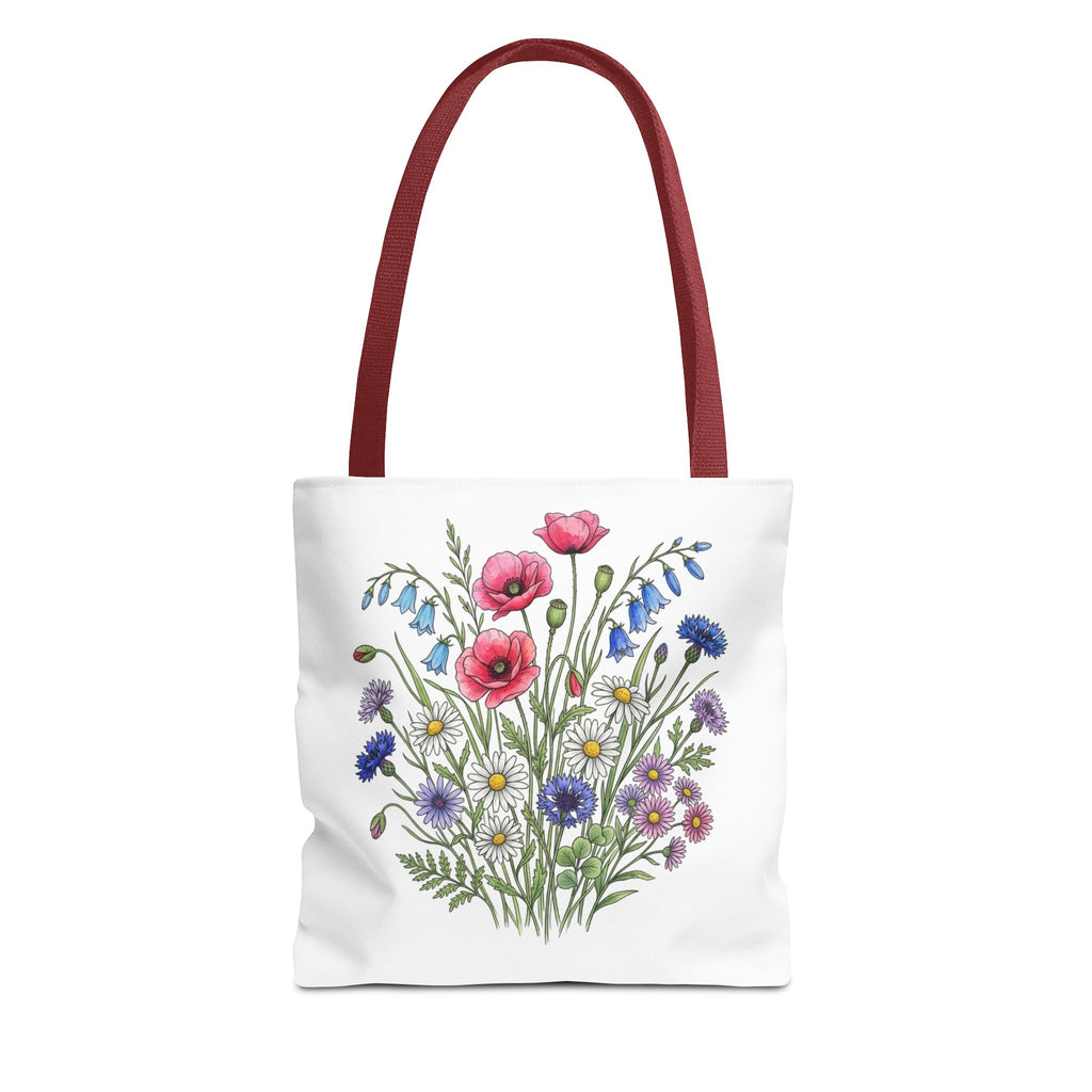 Floral Wildflower tote bag