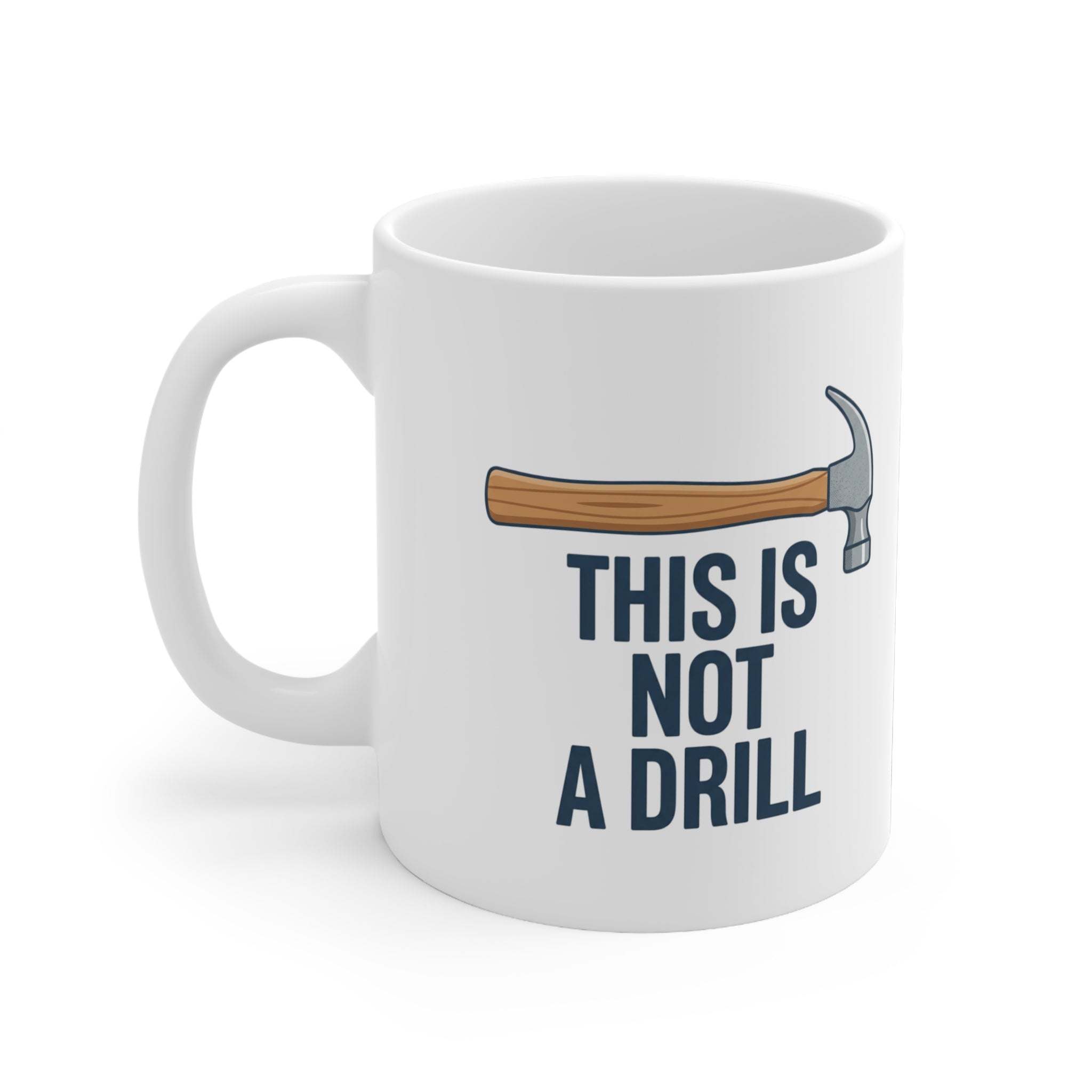 this is not a drill mug