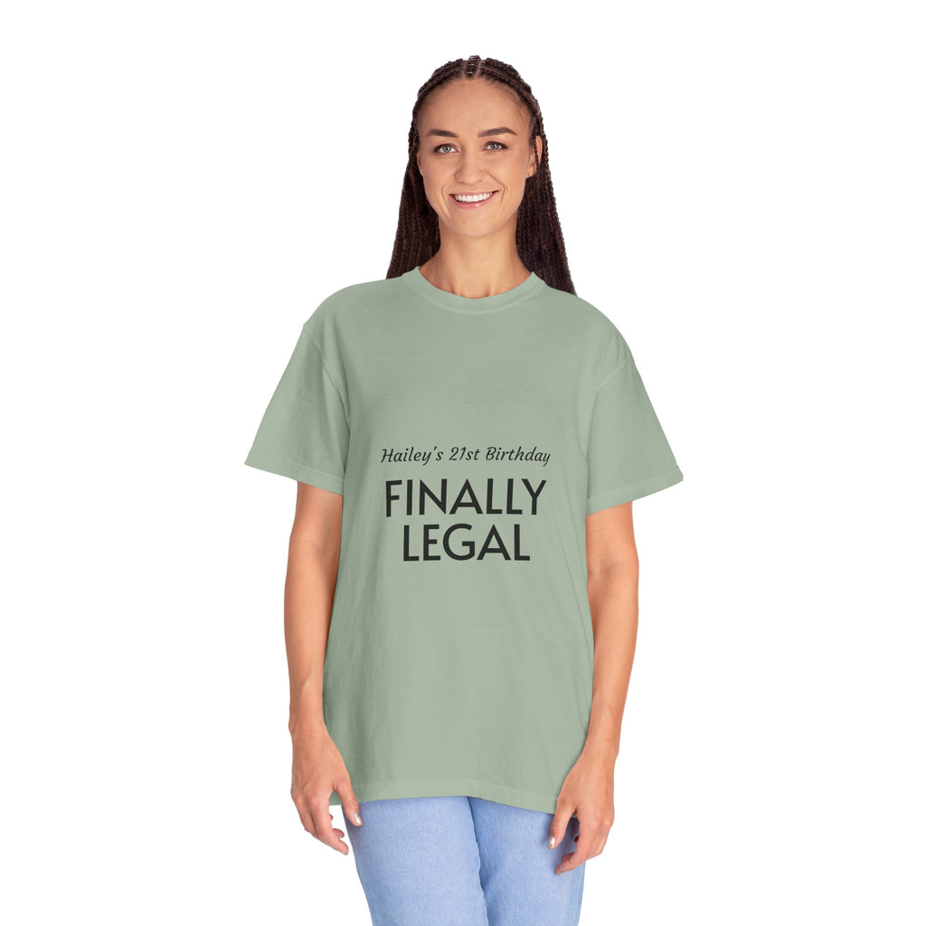 Finally Legal 21st Birthday T-Shirt