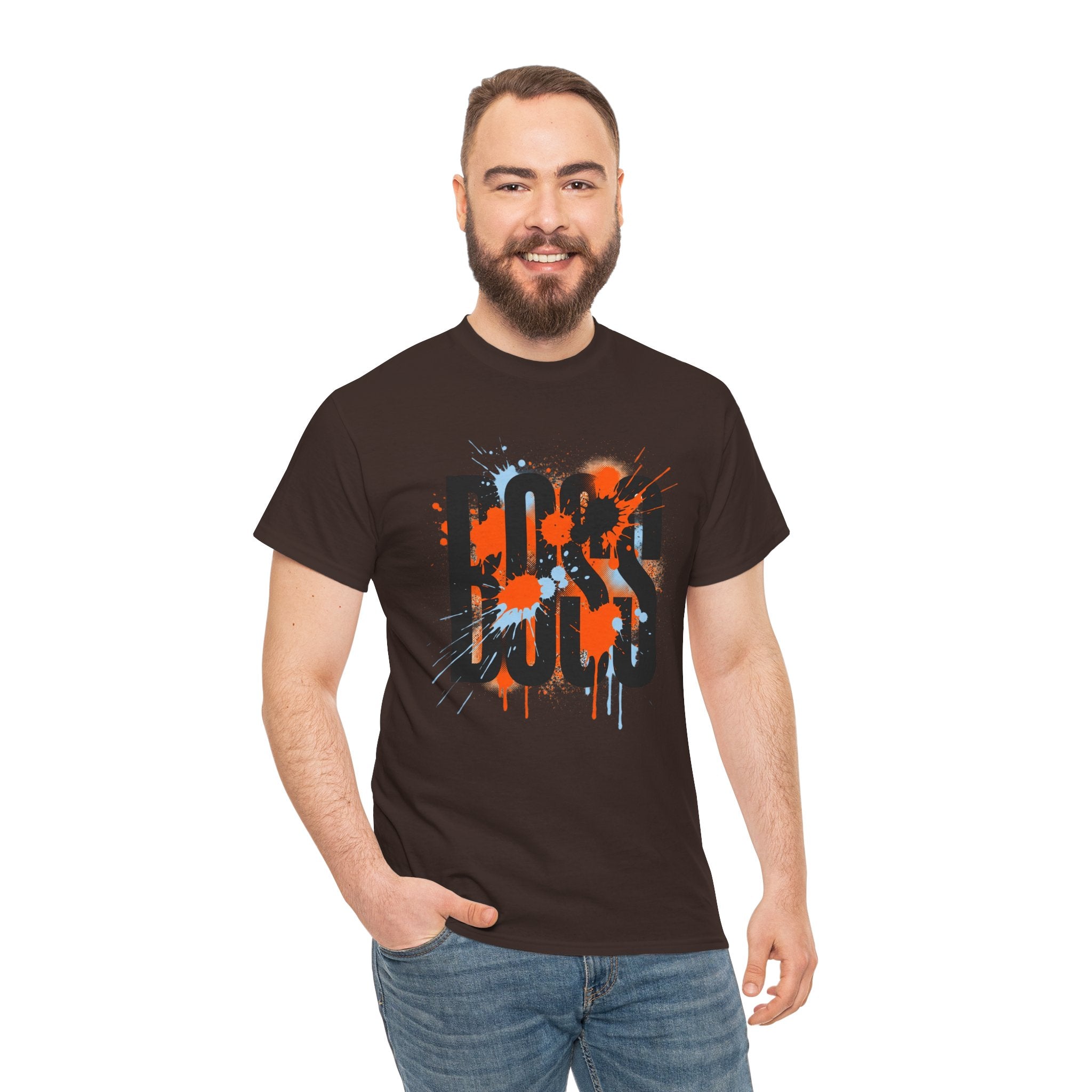 BOSS Graffiti Tee – Street Art Graphic T-Shirt