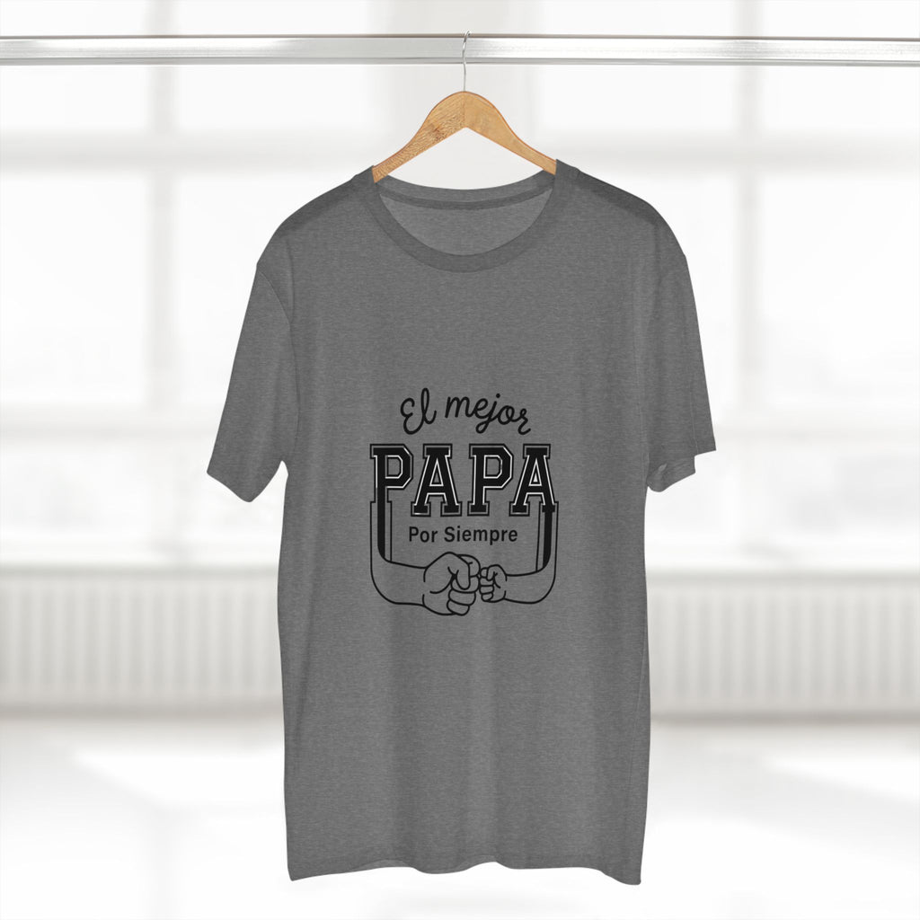 El Mejor Papá Por Siempre" Fist Bump Father's Day Tee