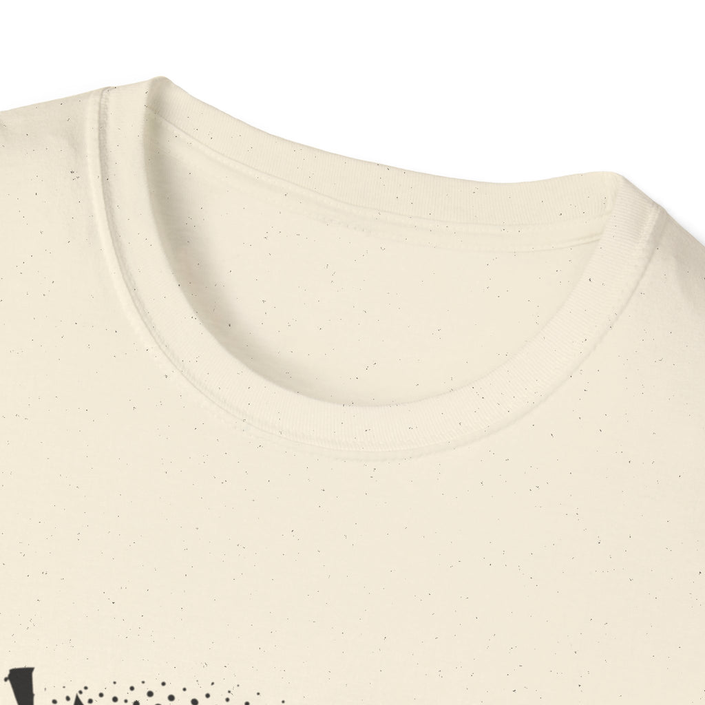 Geometric Christmas Tree Tee — Minimal Holiday T-Shirt