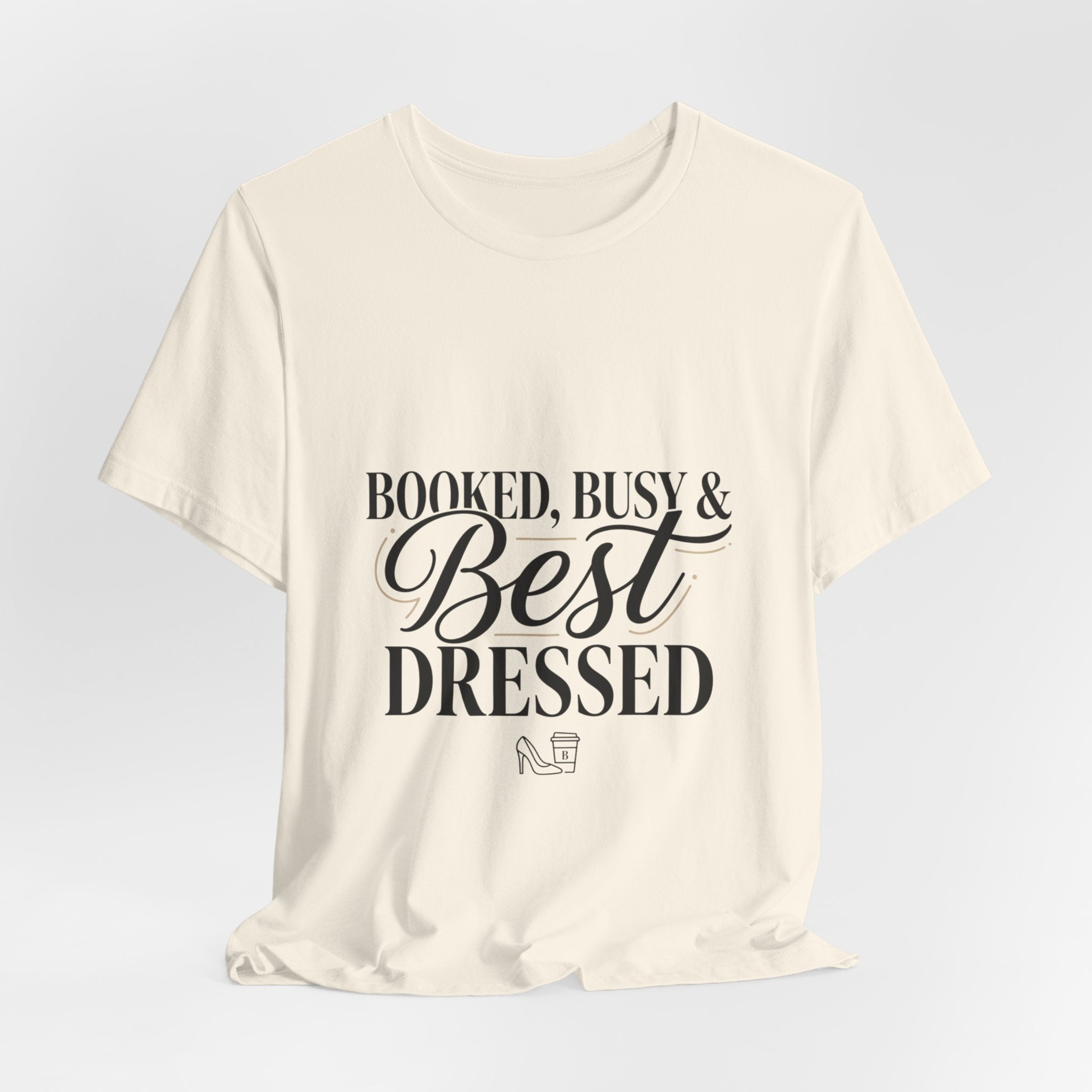 Booked, Busy & Best Dressed Tee | editorial tee, Parisian chic