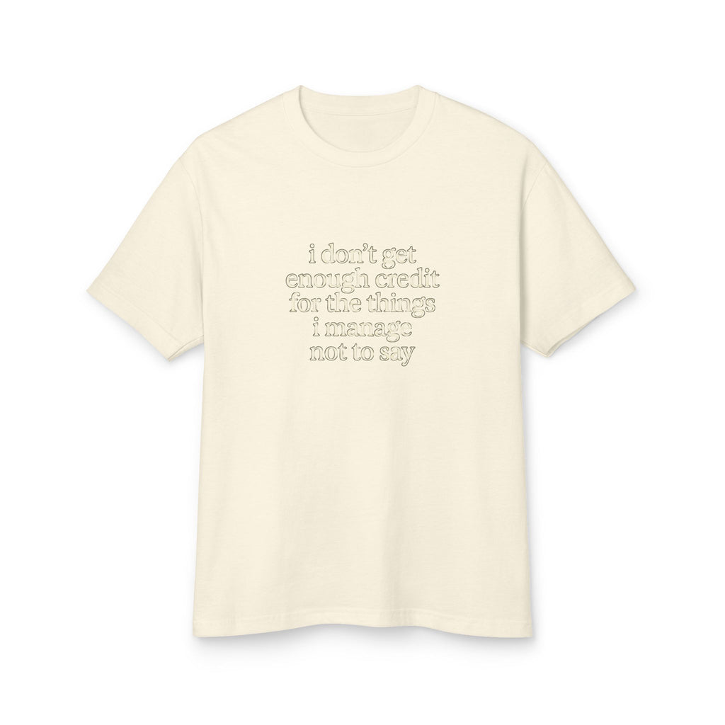 Garment-Dyed Heavyweight Cotton Graphic T‑Shirt