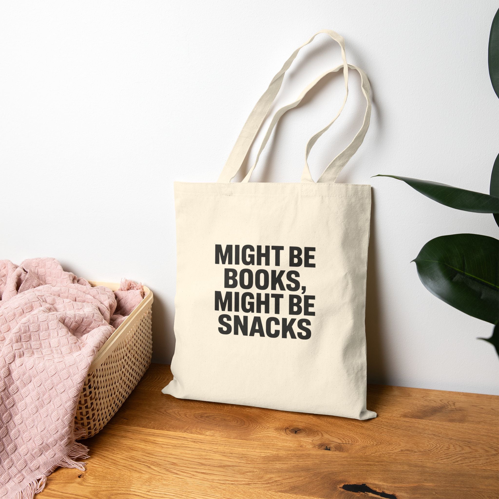 Cotton Canvas Tote Bag for Adults