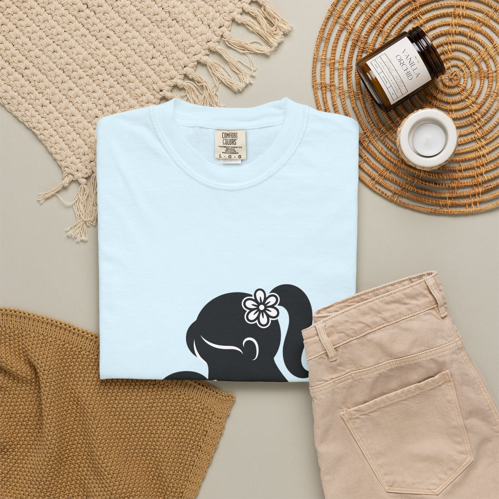 Mom and Baby Silhouette T-Shirt — Nursing & New Mom Gift