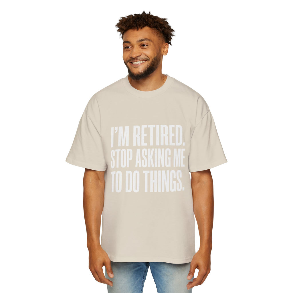 Retired Oversized Cotton T-Shirt
