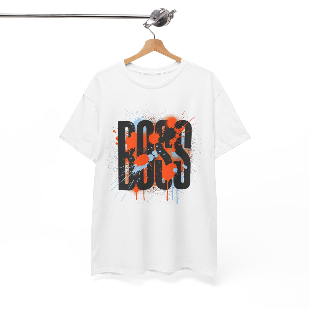 BOSS Graffiti Tee – Street Art Graphic T-Shirt