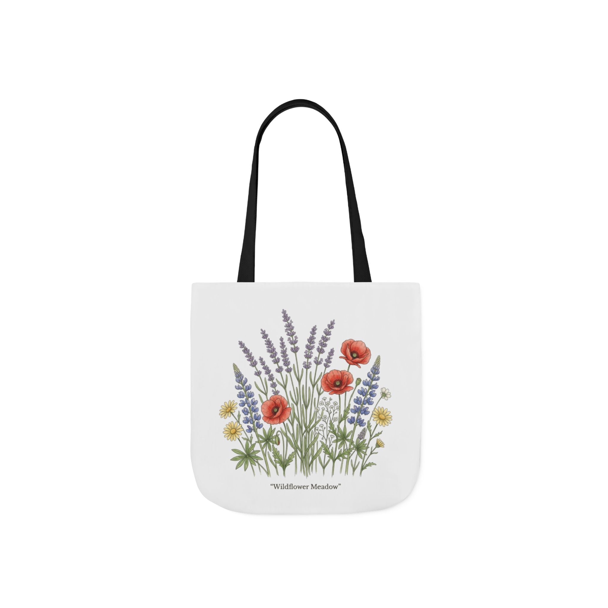 Wildflower Meadow Canvas Tote Bag