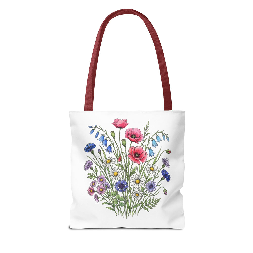 Floral Wildflower tote bag