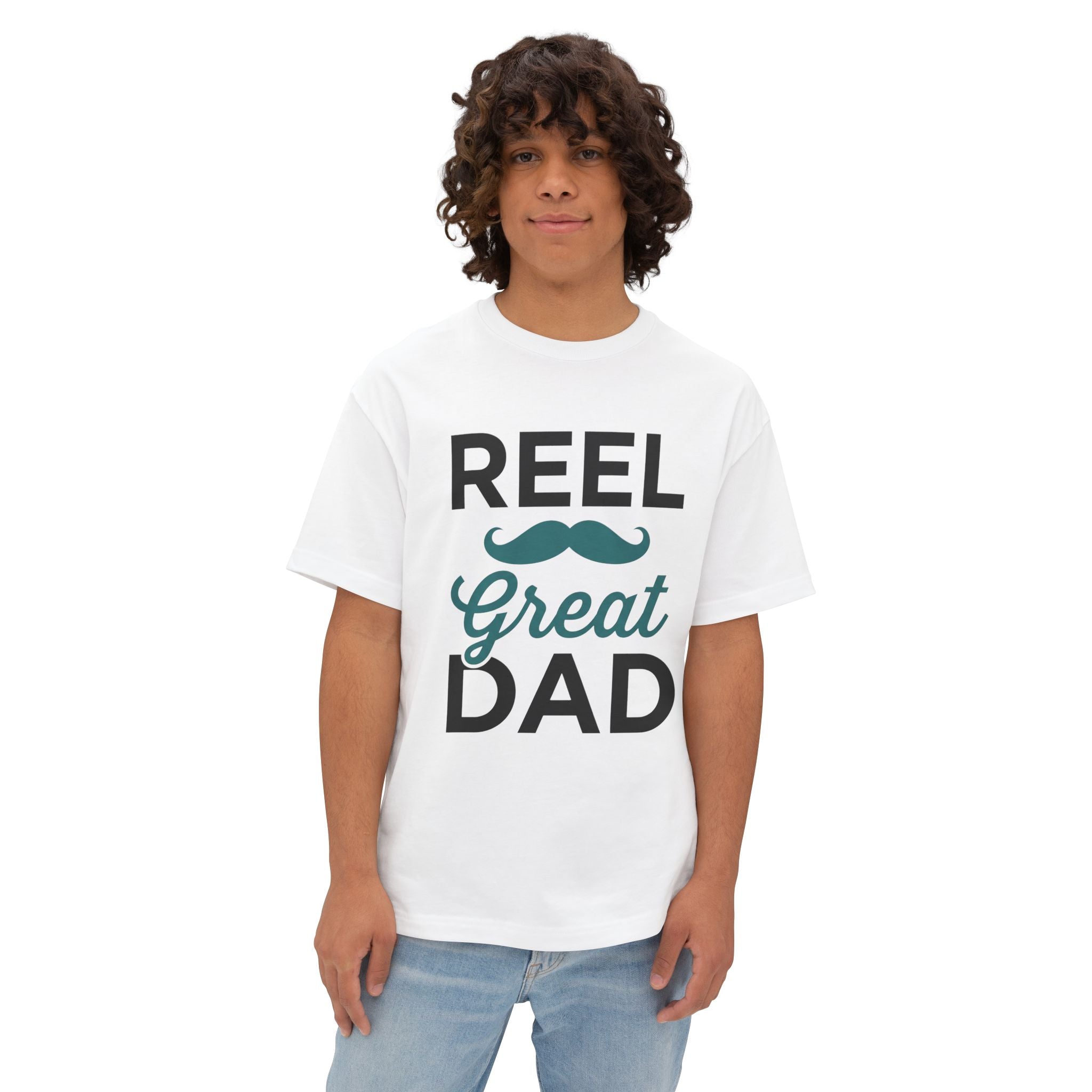 Funny Fishing Mustache Father's Day Shirt