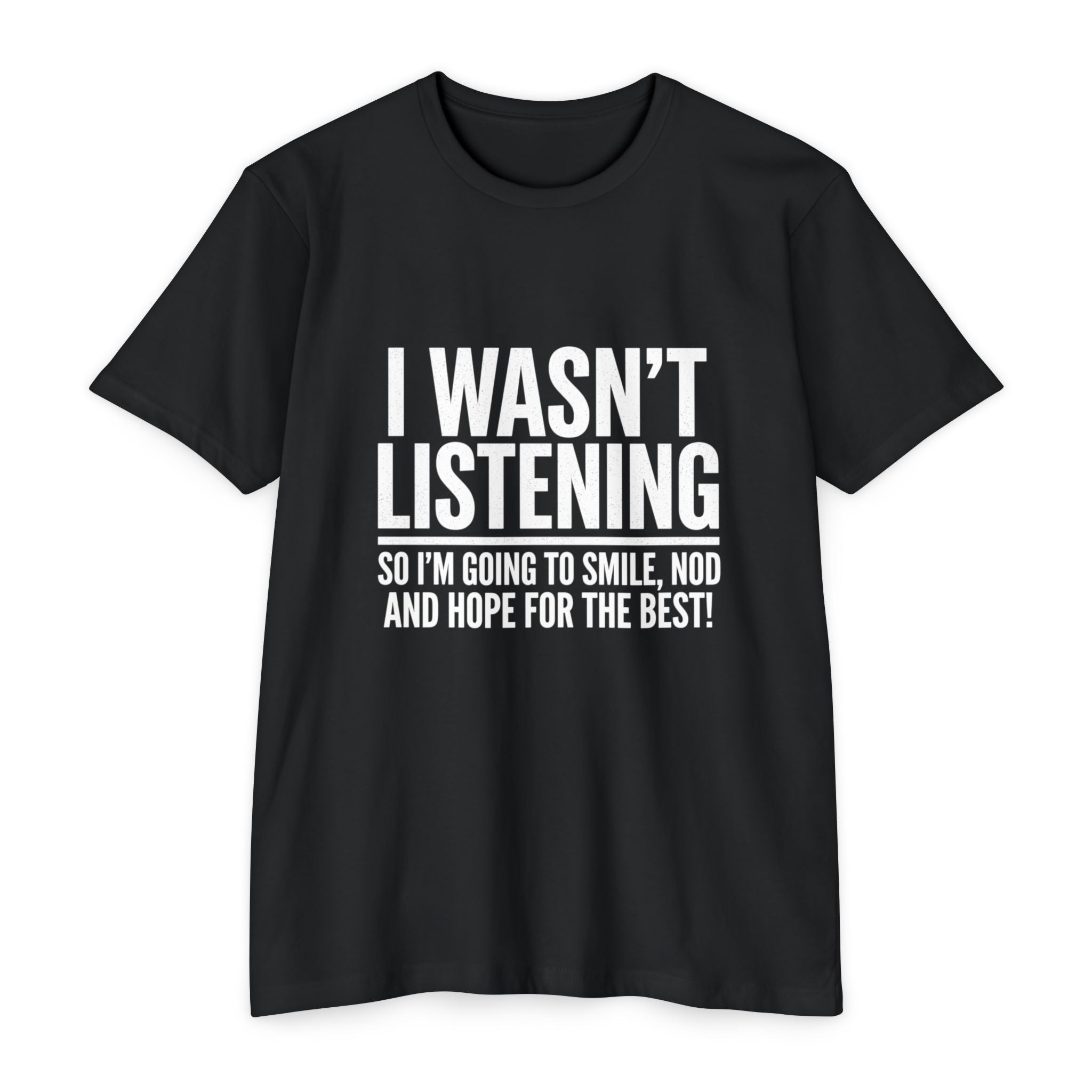 Graphic unisex soft cotton T‑Shirt — Funny Sarcastic Tee