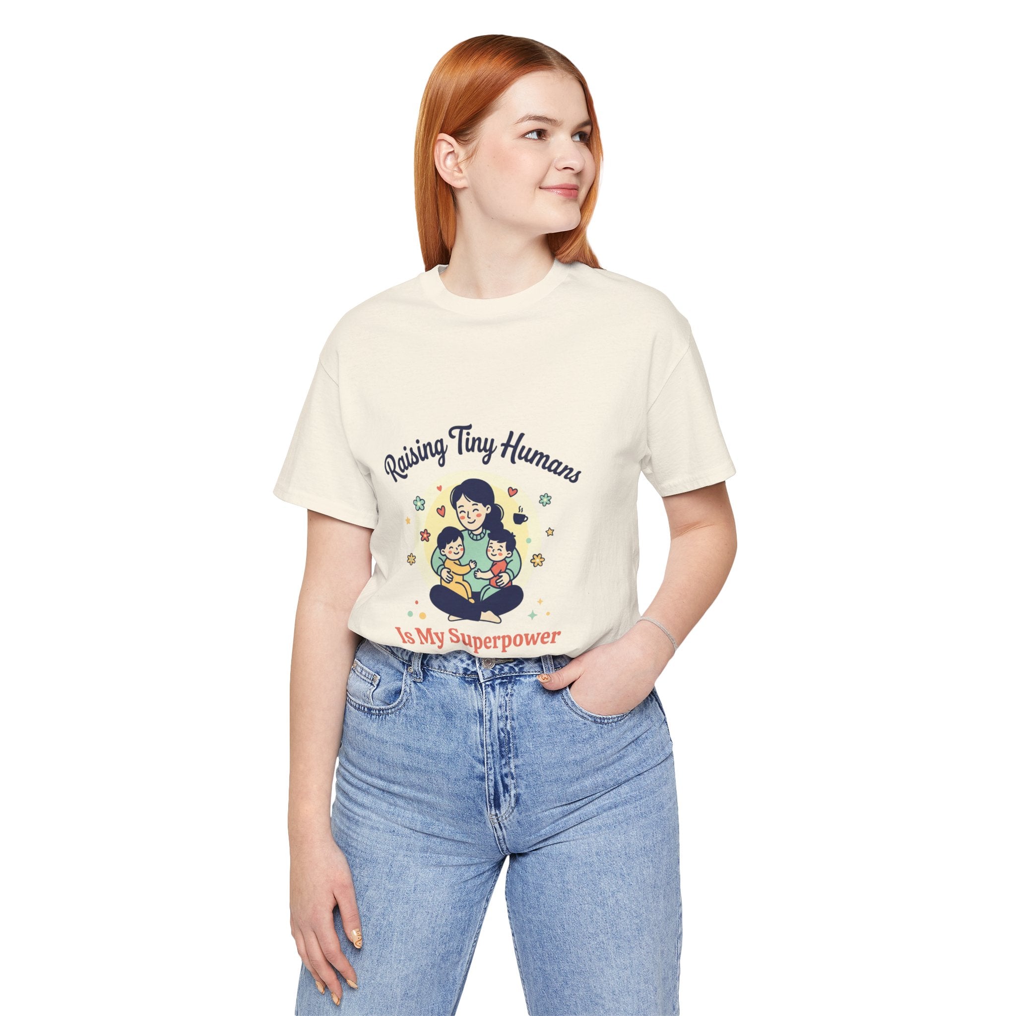 Raising Tiny Humans T-Shirt | Mother's Day, mom life, sentimental
