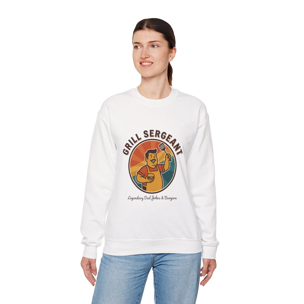 Grill Sergeant Sweatshirt | Father’s Day, Retro Outdoorsy Dad