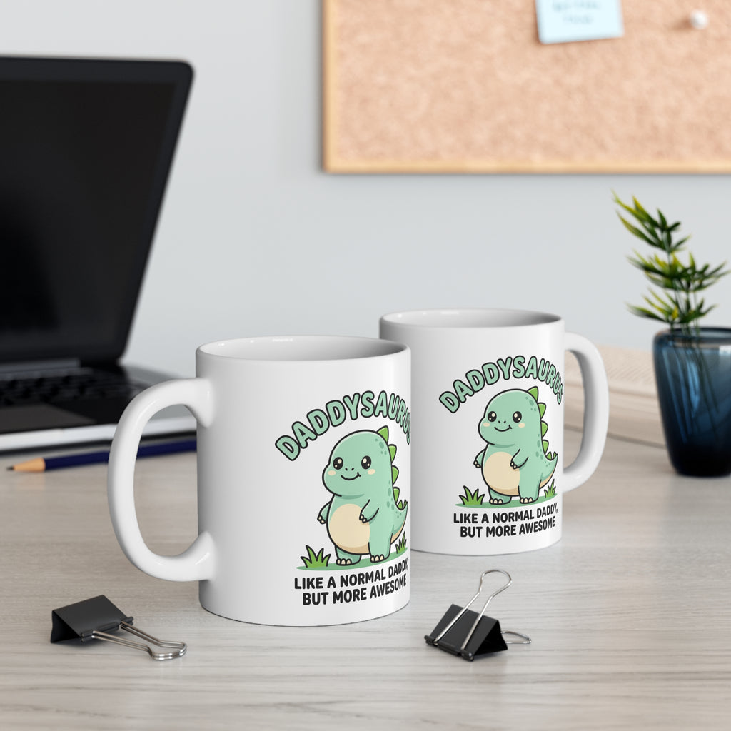 Daddysaurus Ceramic Mug