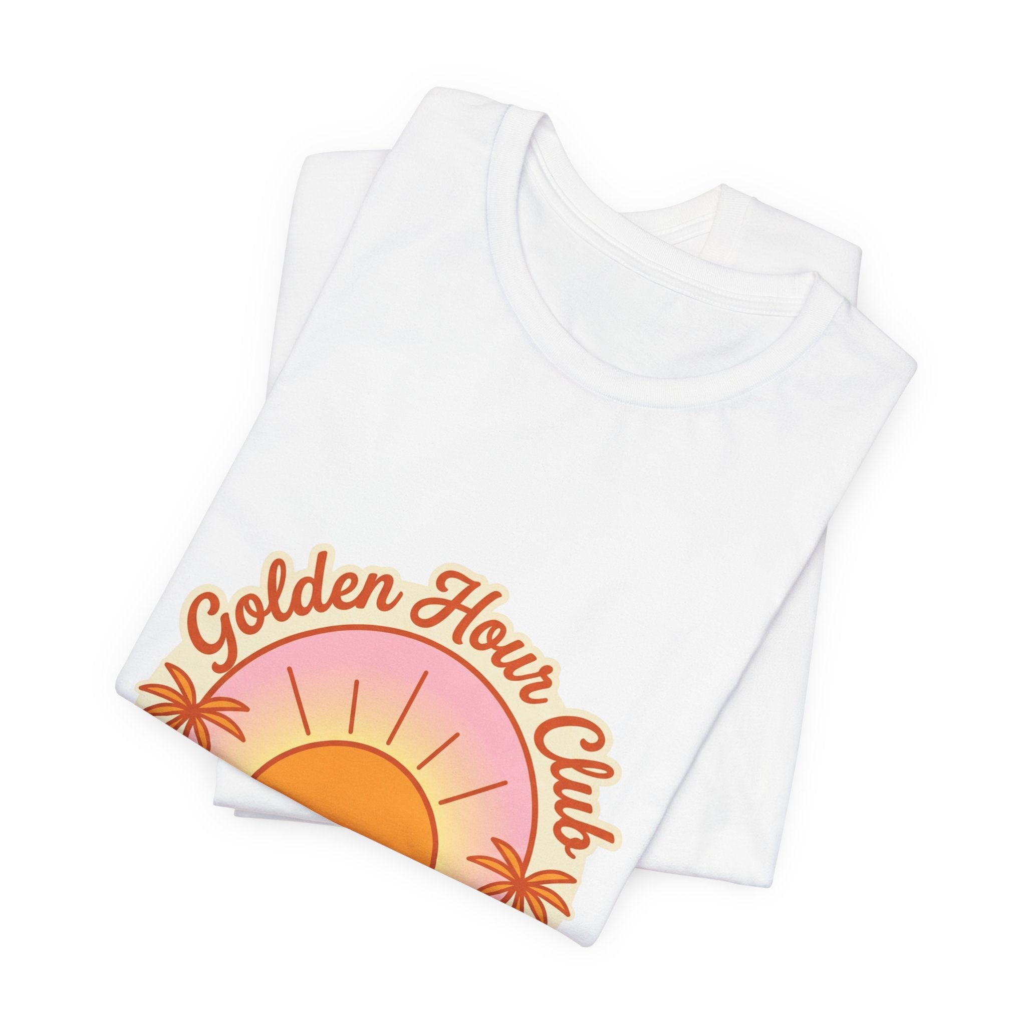 Golden Hour Club Tee | summer aesthetic, coastal vibes