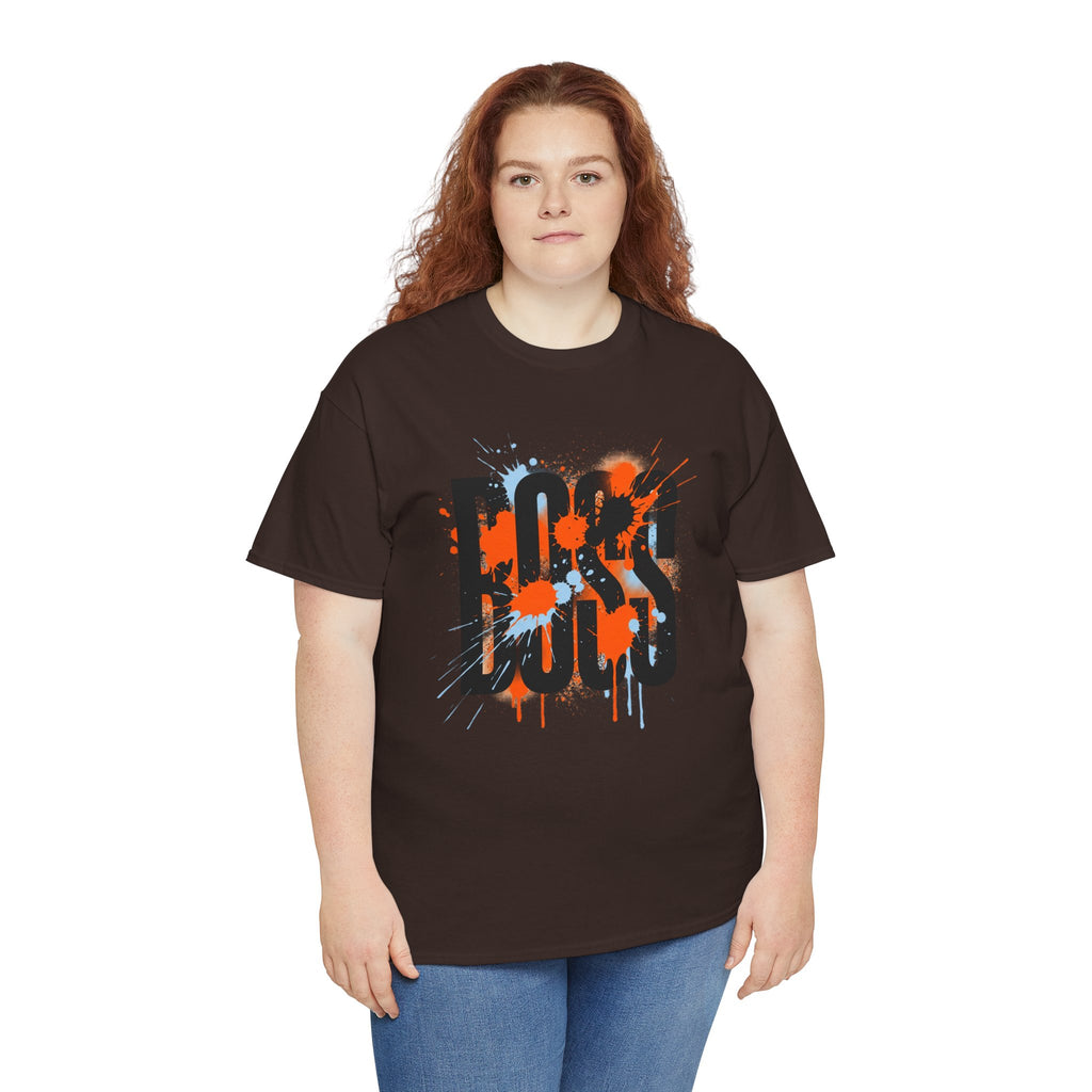 BOSS Graffiti Tee – Street Art Graphic T-Shirt