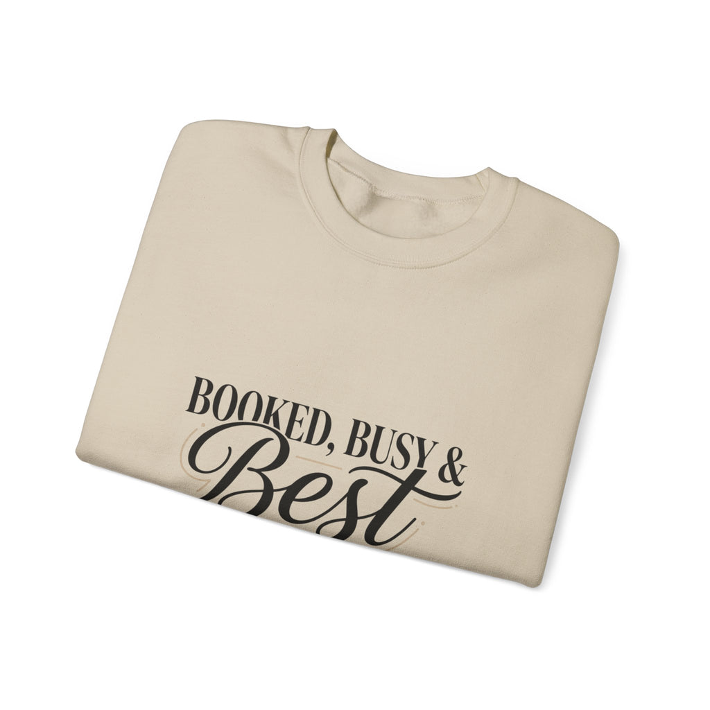 Booked Busy & Best Dressed Sweatshirt | Parisian chic, Boss energy