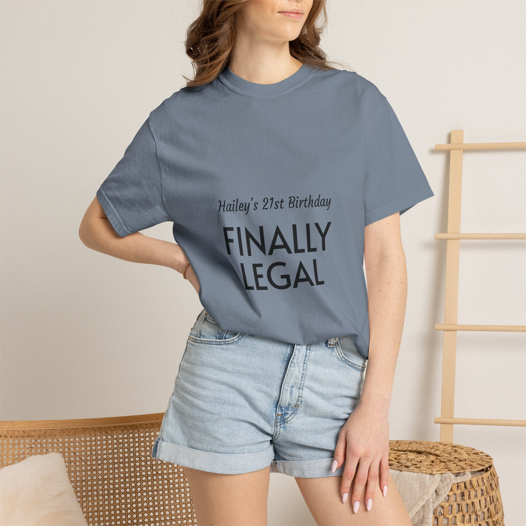 Finally Legal 21st Birthday T-Shirt
