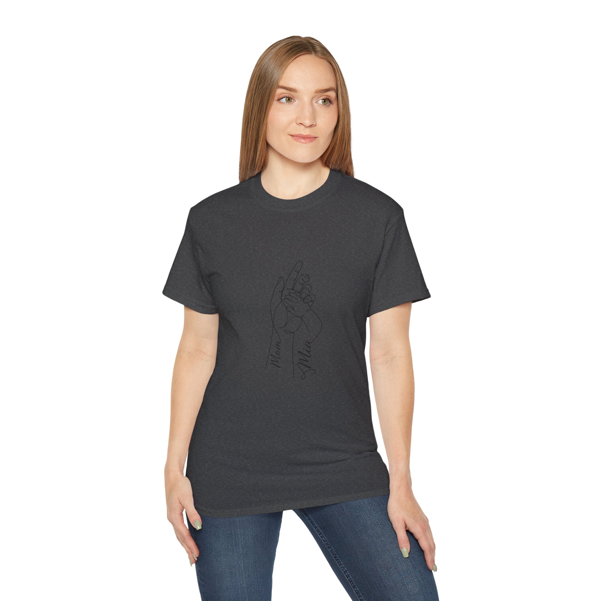 Matching Hands Relaxed Unisex Cotton T‑Shirt