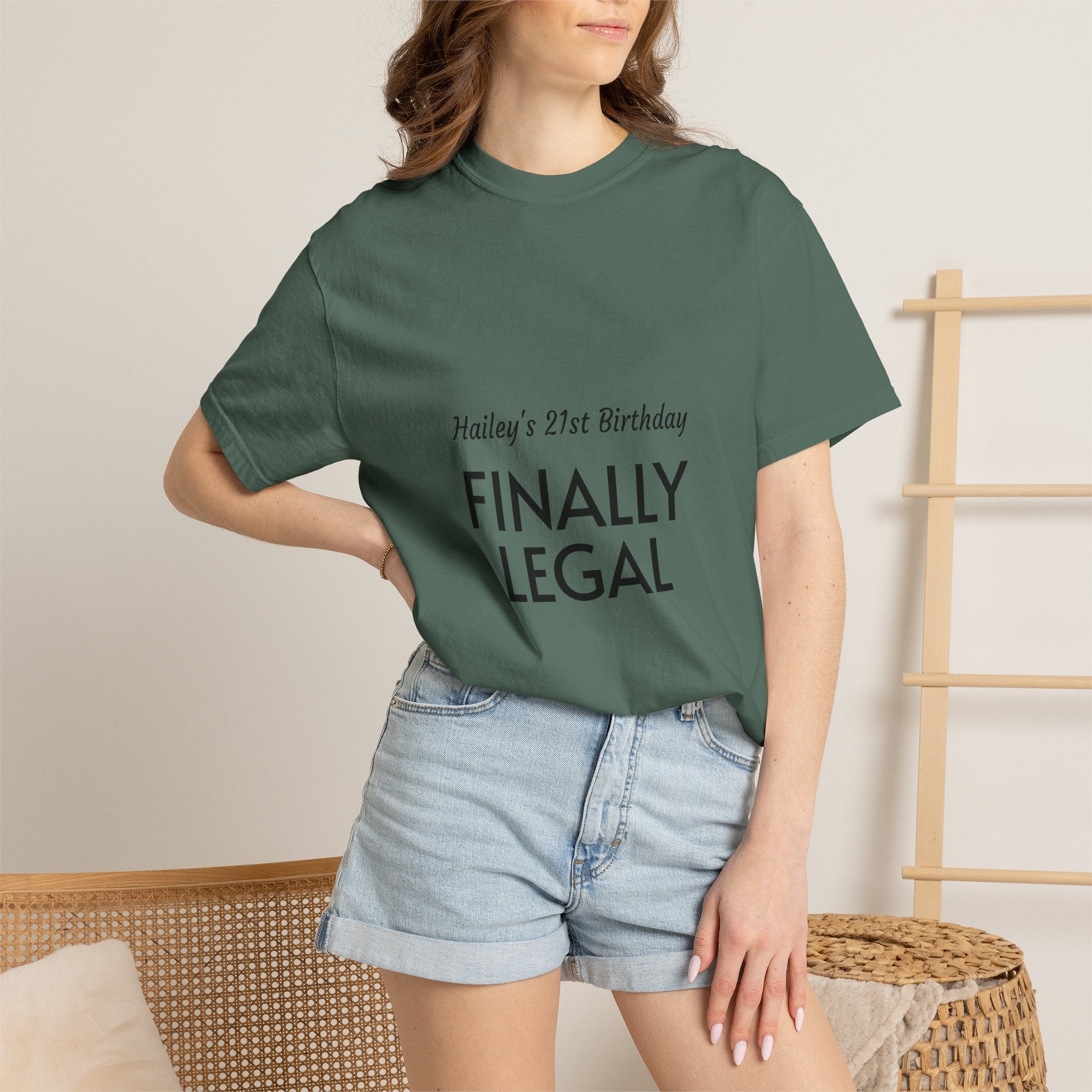Finally Legal 21st Birthday T-Shirt
