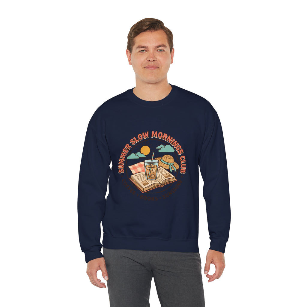 Summer Slow Mornings Crewneck Sweatshirt.