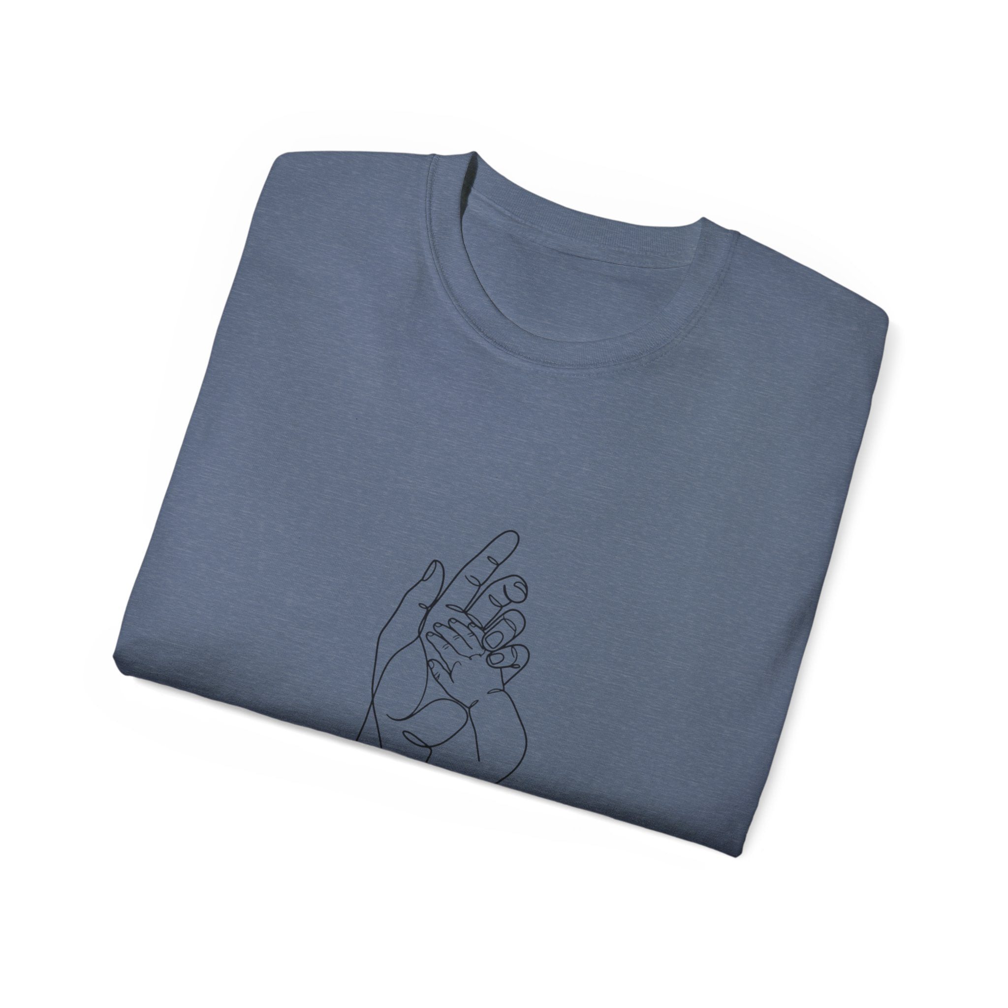 Matching Hands Relaxed Unisex Cotton T‑Shirt