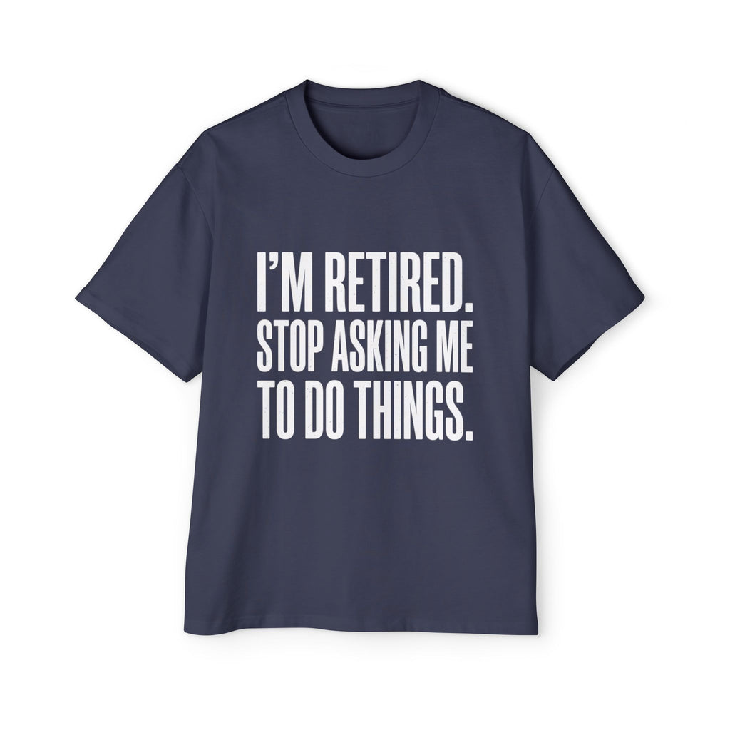 Retired Oversized Cotton T-Shirt