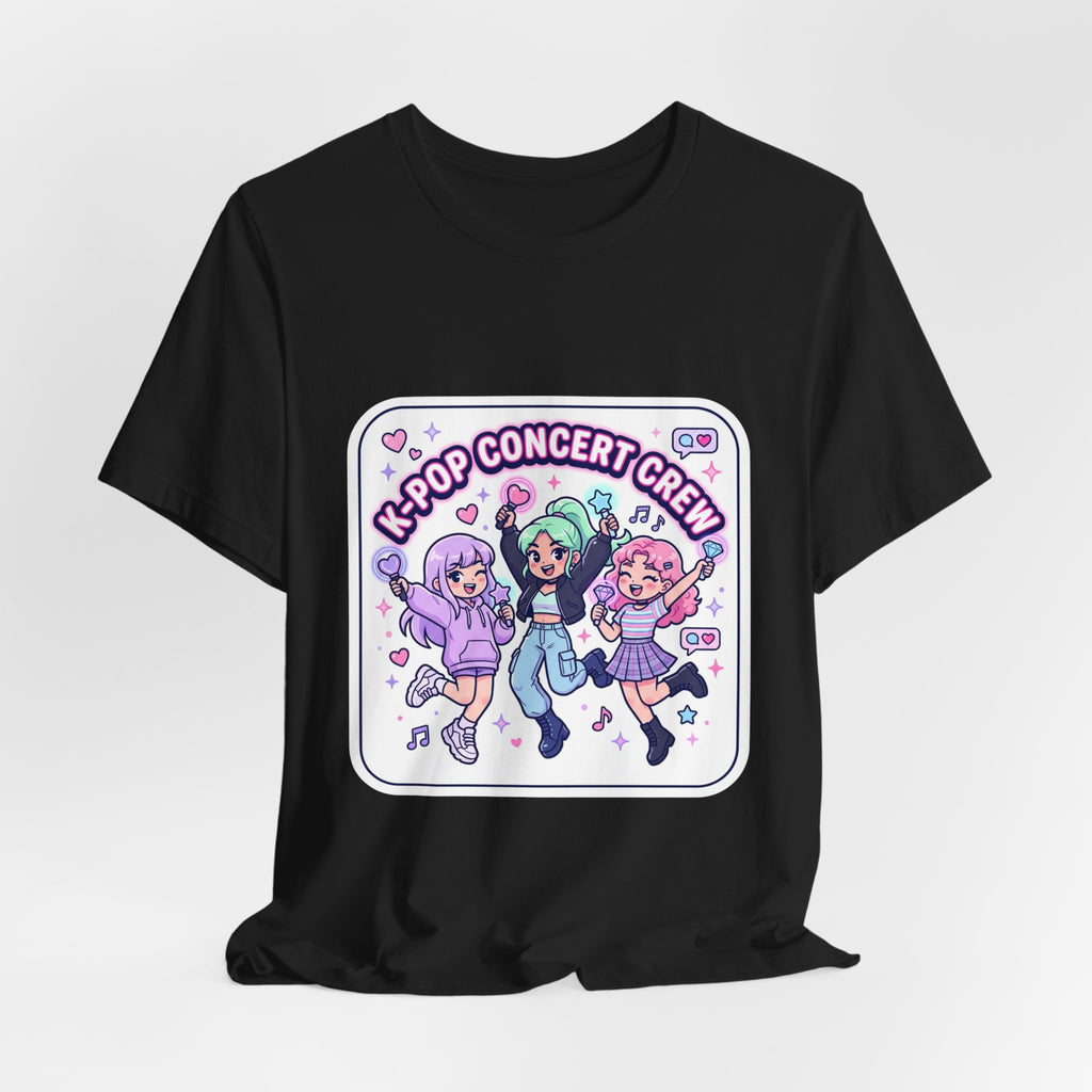 Unisex K-pop Concert Crew T-Shirt