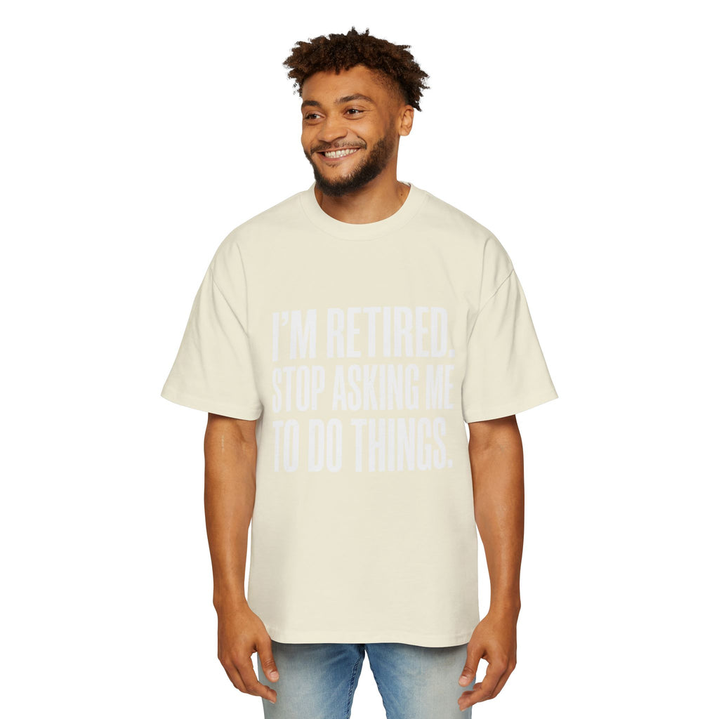 Retired Oversized Cotton T-Shirt