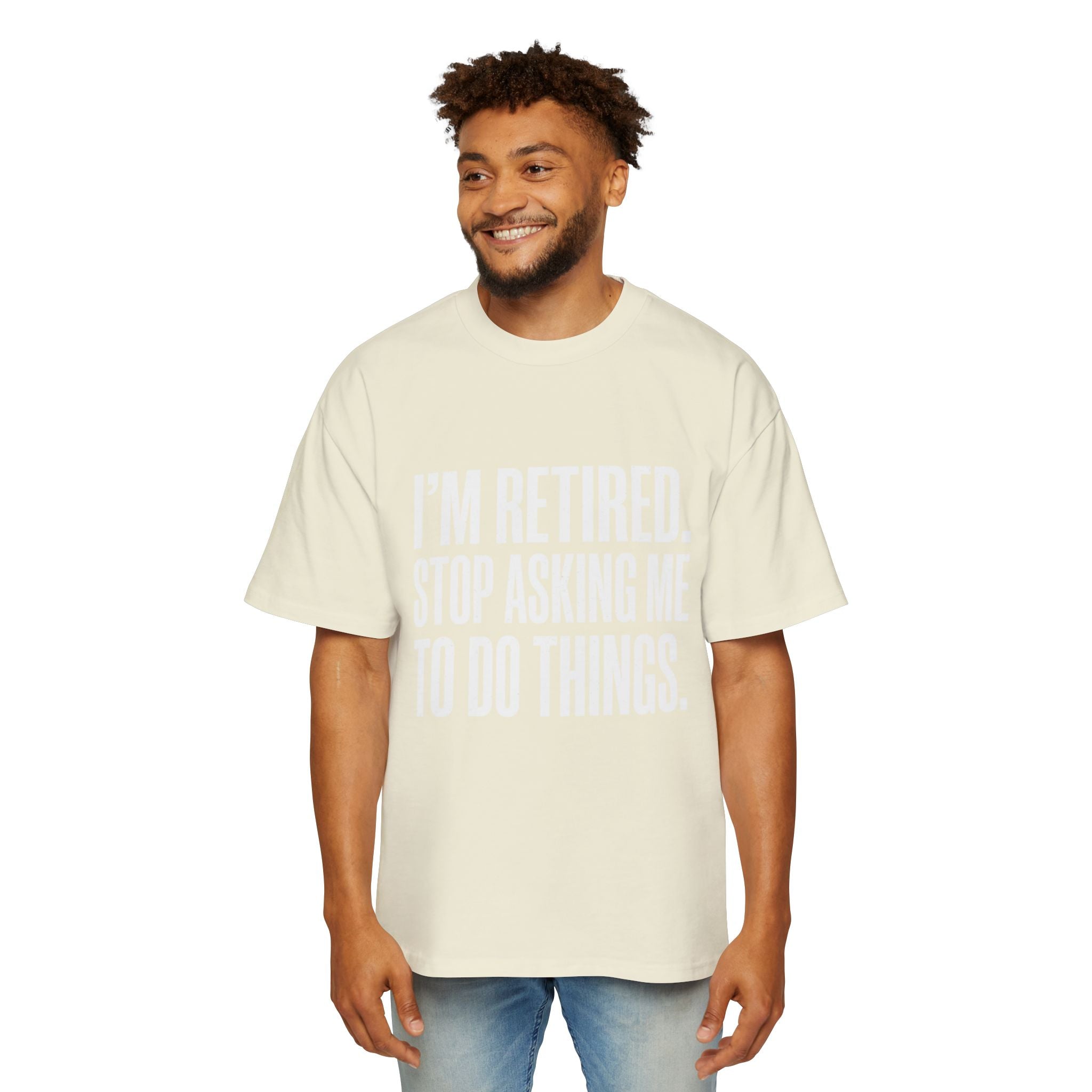 Retired Oversized Cotton T-Shirt
